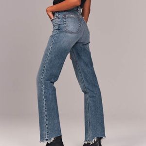Abercrombie High Rise 90s Style Jeans